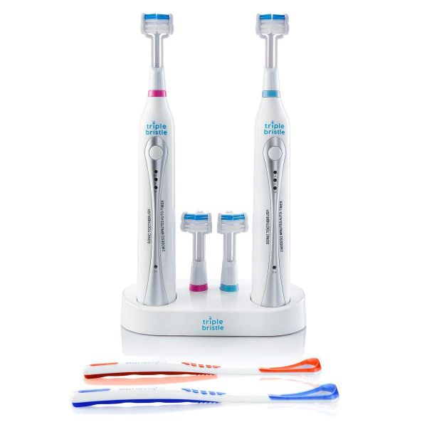 triple-bristle-sonic-duo-rechargeable-toothbrush-set